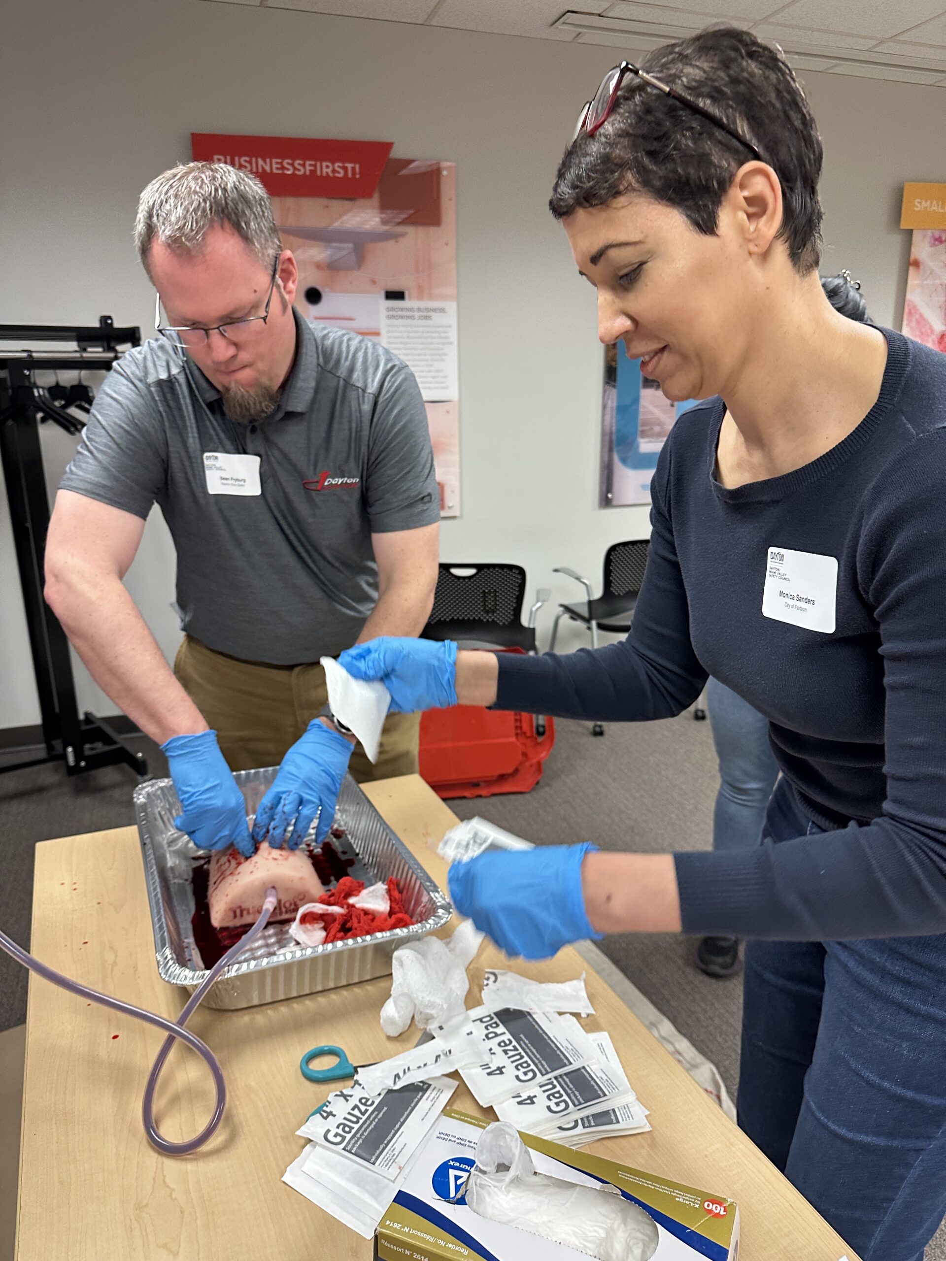 first aid training